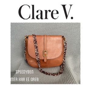 Clare V Louis Crossbody Shoulder Bag